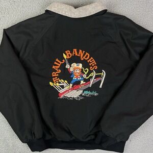 Vintage Trail Bandits Snowmobile Sled Jacket Hayward Wisconsin Coat Size M